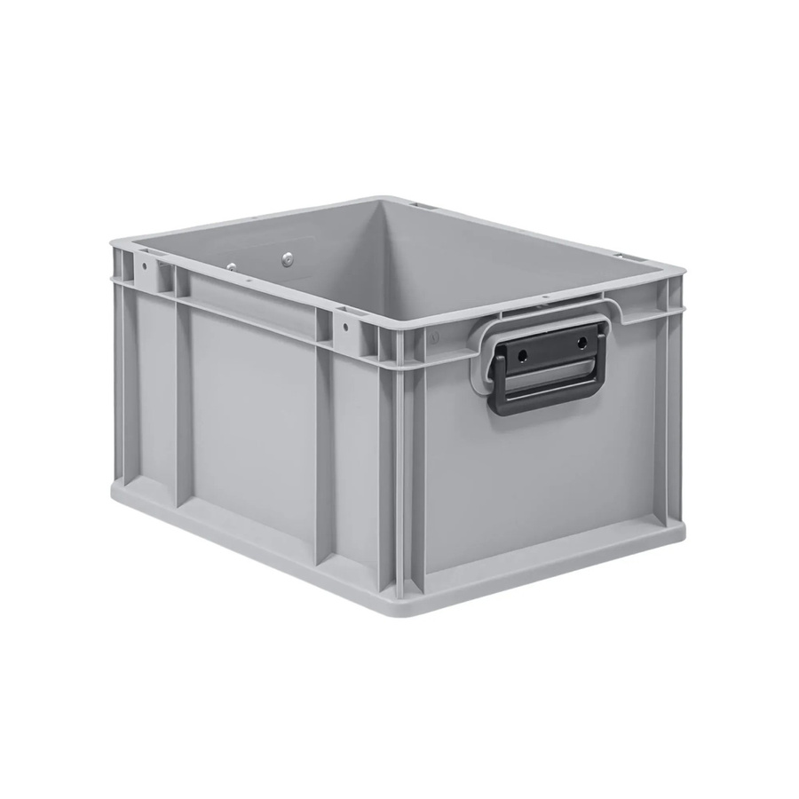 PROREGAL Eurobox Nextgen Portable Duo Transportbehälter Grau H x B x T: 22 x 30 x 40 cm - Bild 2