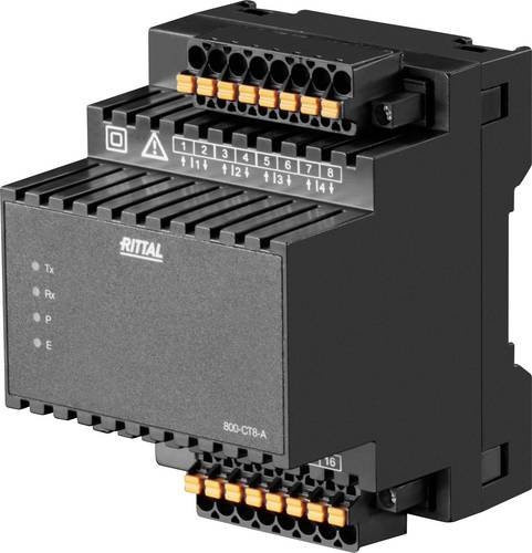 Rittal Strommessmodul REM 800-CT-8-A 9393.231 in Schwarz - Bild 1