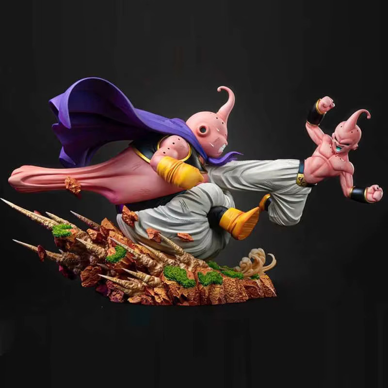 Bandai Dragon Ball Anime-Szenen-Statue Buu-Kampf Garage-Kit Action-Charaktermodell in Multicolor - Bild 2