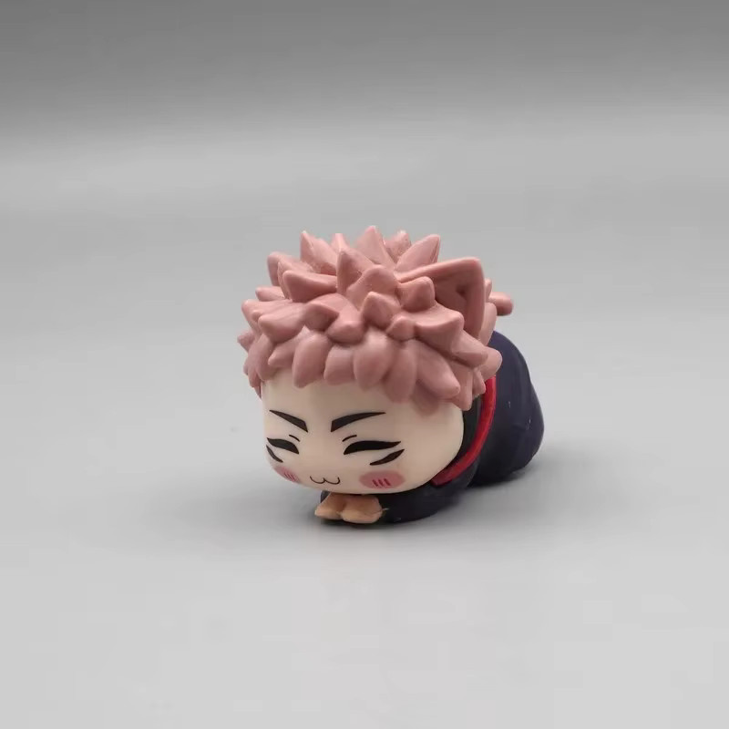 Bandai Jujutsu Kaisen Itadori Yuji Satoru Gojo Schlafende Katze, Anime-Figur, 4-teiliges Set - Bild 2