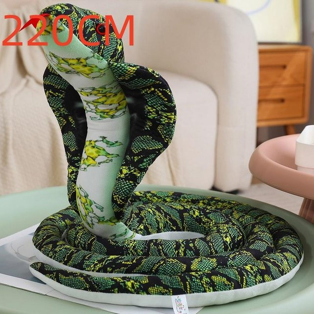 Yiran toy Schlangen-Stofftier, Plüschtier, Grün - Bild 1