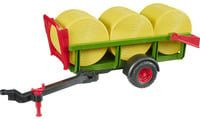 Bruder Rundballensammler mit 3 Rundballen Modellfahrzeug für die Landwirtschaft - Bild 1