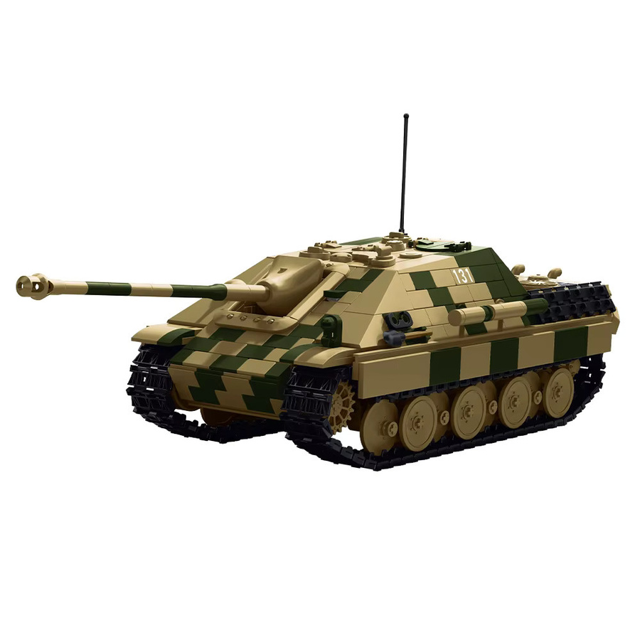TK2 Deutscher Leopard-Panzer 131 Kampffahrzeug-Bausatz, Militärmodell-Display - Bild 3
