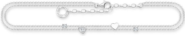Thomas Sabo Fußkettchen, 925 Silber, Zirkonia, Damen - Bild 1