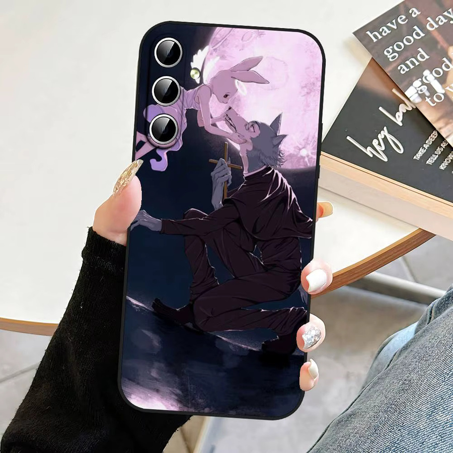 Anime Beastars Handyhülle Soft Cover für Samsung Galaxy S21 S22 S23 S24 S25 S26 Ultra FE Plus 5G A52S in Multicolour - Bild 3