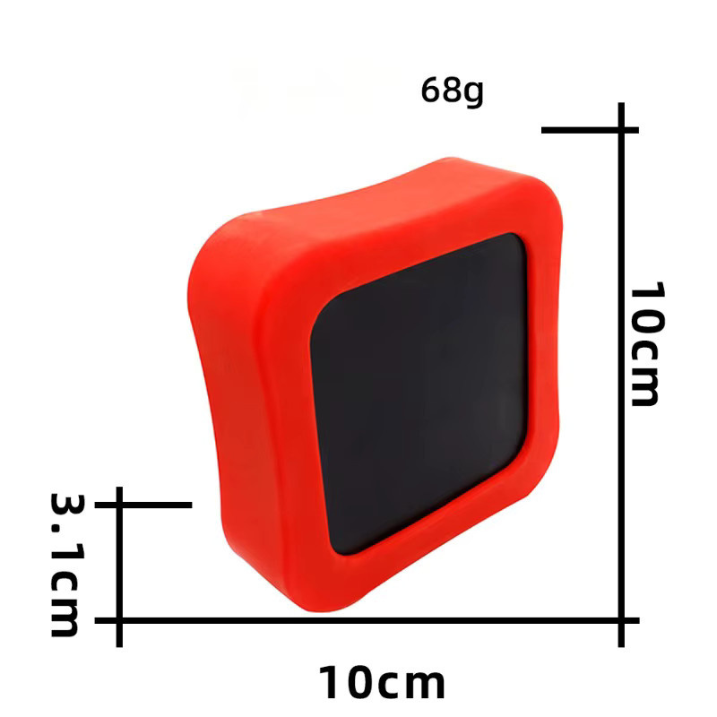 Silikon Schutzhülle für Apple TV 4K 2022 in Rot, Anti-Drop und Anti-Reibung - Bild 3