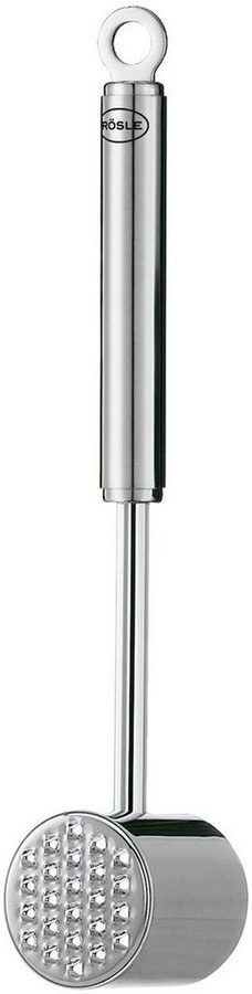 Fleischhammer Rösle aus Edelstahl 18/10, silber, L x B x H: 27,5 x 6 x 5 cm - Bild 1
