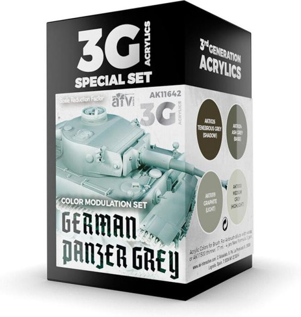 AK Interactive Modulation German Panzer Grey 3G, Grau - Bild 1