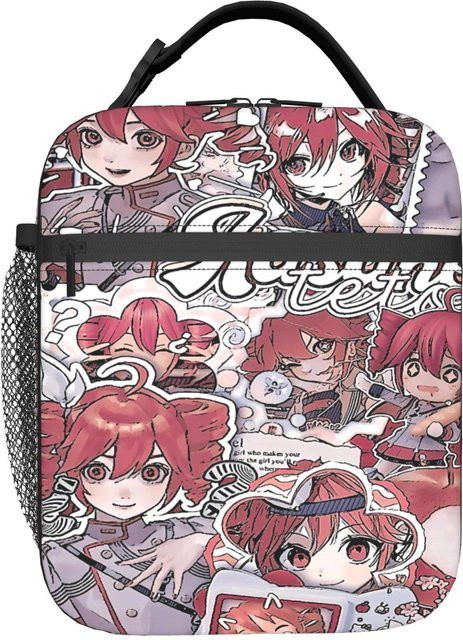 Kasane Teto Lunchtasche von Fancy Style Studio, Thermische Kühltasche mit Reißverschluss, Wasserdicht, Mehrfarbig - Bild 1