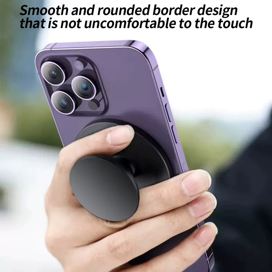 Universeller magnetischer Airbag-Telefonständer mit abnehmbarem Teleskopdesign für alle Handys in Schwarz oder Weiß - Bild 4