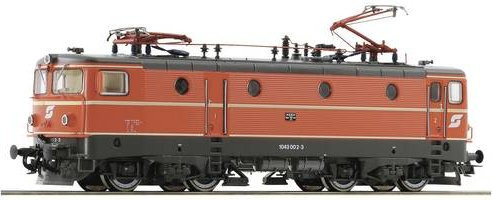 Roco H0 E-Lok 1043 002-3 der ÖBB in Umbragrau - Bild 1