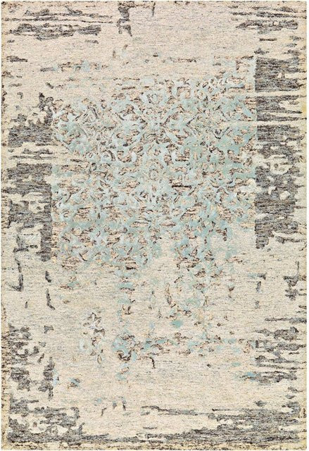 Arte Espina Kurzflorteppich Damast 8067 Grau/Mint B/L: 170 x 240 cm - Bild 1