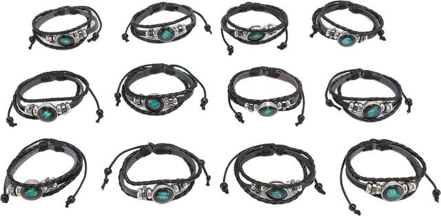 Neoglint Armband, PU-Leder, Schwarz, Unisex - Bild 1