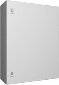 Rittal Kompakt-Schaltschrank AX 1-türig aus Stahlblech in Grau, B/H/T: 60 x 80 x 40 cm - Bild 1