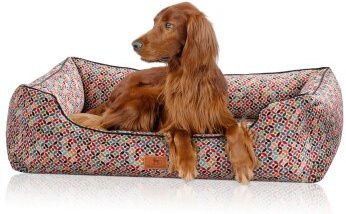 Knuffelwuff Orthopädisches Hundebett Marrakesch XL mit abnehmbarem Bezug und rutschfester Unterseite in Multicolour - Bild 1