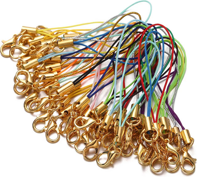 AGCFABS Schlüsselanhänger-Seil, Messing, Gold, Unisex - Bild 1
