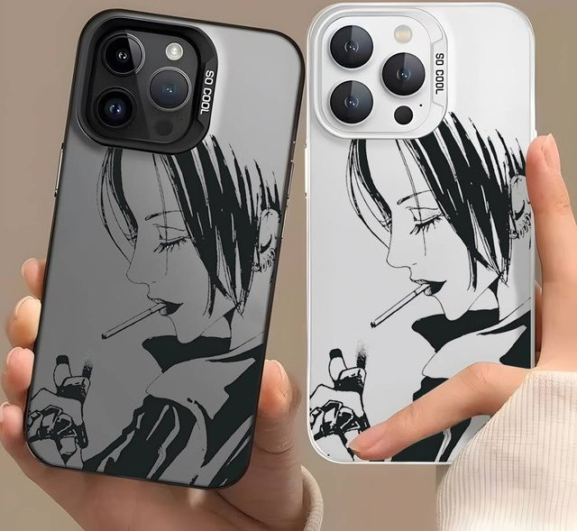 Anime N-Nana Osaki Handyhülle für iPhone 17 16 15 14 13 12 11 Pro Max Plus in Bunt und Silber - Bild 1