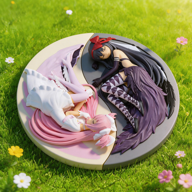 Bandai Puella Magi Madoka Magica Kaname Madoka Akemi Homura, Action-Anime-Figur - Bild 1