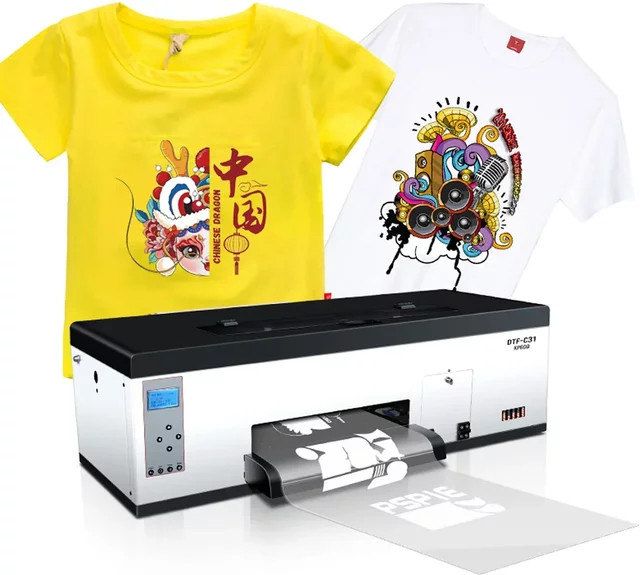 SIHAO DTF-Drucker für A3 und A4 mit TX800 oder XP600 Druckkopf zur Textildruckmaschine für T-Shirts, Hoodies, Taschen und Schuhe - Bild 1