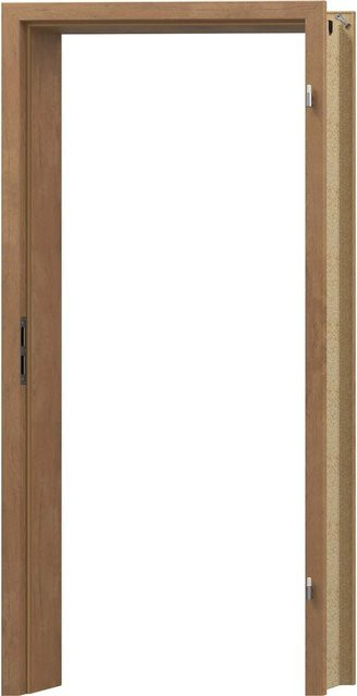 Türzarge GetaDoor CPL Eiche Ferox braun, B/T/H: 86 x 27 x 198,5 cm, Anschlag Rechts - Bild 1