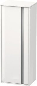 Duravit Ketho Hochschrank Weiß Hochglanz mit Glastüren, B/T/H: 50 x 36 x 132 cm - Bild 1