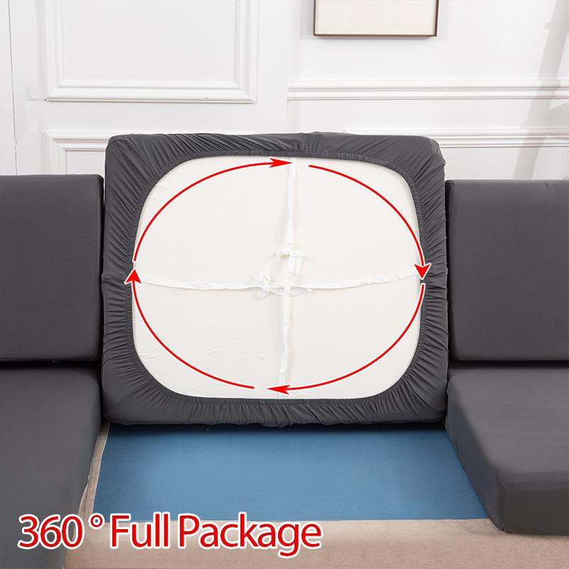 Sofa-Kissenbezug von LEVIVEI aus Polyester mit elastischem Band für rechteckige Kissen - Bild 2