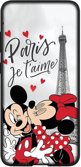 Niedliche Mickey Maus und Minnie Maus Handyhülle für Samsung Galaxy S25 S24 S23 S22 Ultra FE A05 A06 A15 A16 A35 A36 A37 A53 A54 A55 A56 A57 A25 A26 sowie iPhone 15 in Natur - Bild 1
