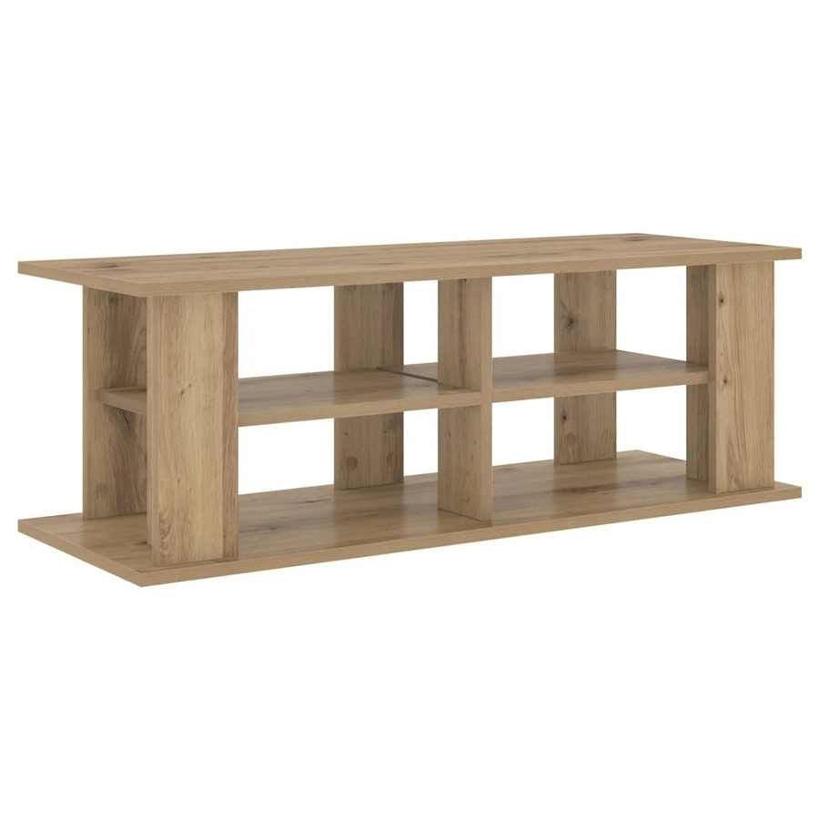 vidaXL TV-Ständer Artisan-Eiche in Braun, moderner Medientisch für dein Wohnzimmer, B/T/H: 96 x 35 x 33,5 cm - Bild 2