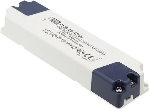 Mean Well MW PLM-12-700 LED-Treiber Konstantstrom 12W 0.7A 11 - 18 V/DC in Weiß - Bild 1