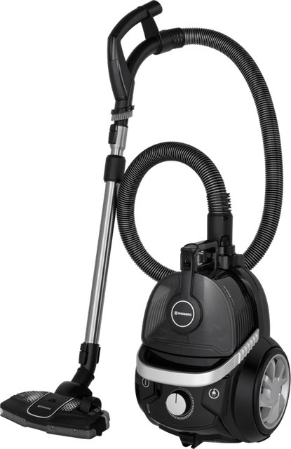 Wisberg BL5000 Clean Performance Akku Staubsauger Schwarz mit HEPA H13 Filter, LED-Scheinwerfer und Parkettdüse - Bild 1