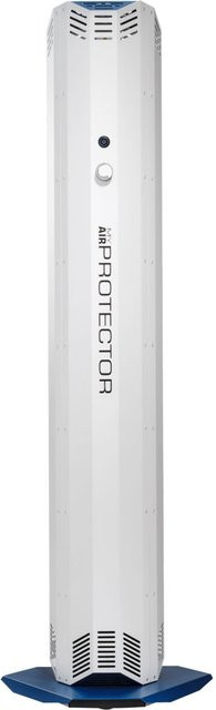Dukart UV-C Luftreiniger ROOMMAP 500 mit Hausstaub Filtration und Standfuß, grau/weiß, B: 46 cm, H: 145 cm, T: 41,1 cm - Bild 1