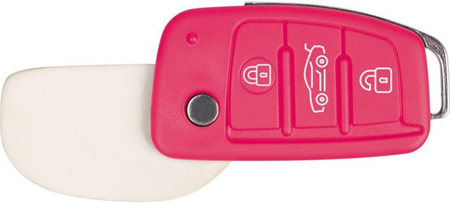 Radiergummi 3D Car Key von Brunnen in Pink - Bild 1