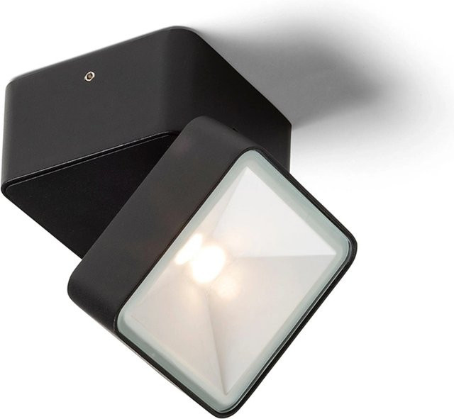 Rendl Außenleuchte Flavio Sq in Schwarz mit LED und IP54 Schutzklasse - Bild 1