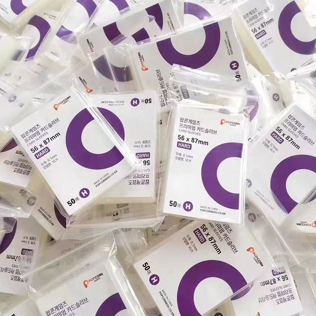 Transparente Fotokartenhüllen für Postkarten und Sammelkarten, 50 Stück pro Packung - Bild 1