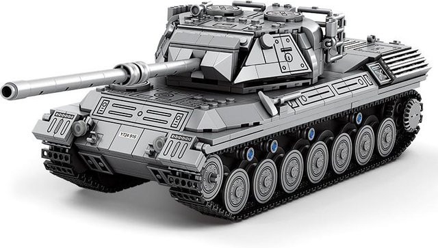 World of Tanks Leopard 1 Kampfpanzer, Bausteine, 1273 Teile, ab 14 Jahren - Bild 1