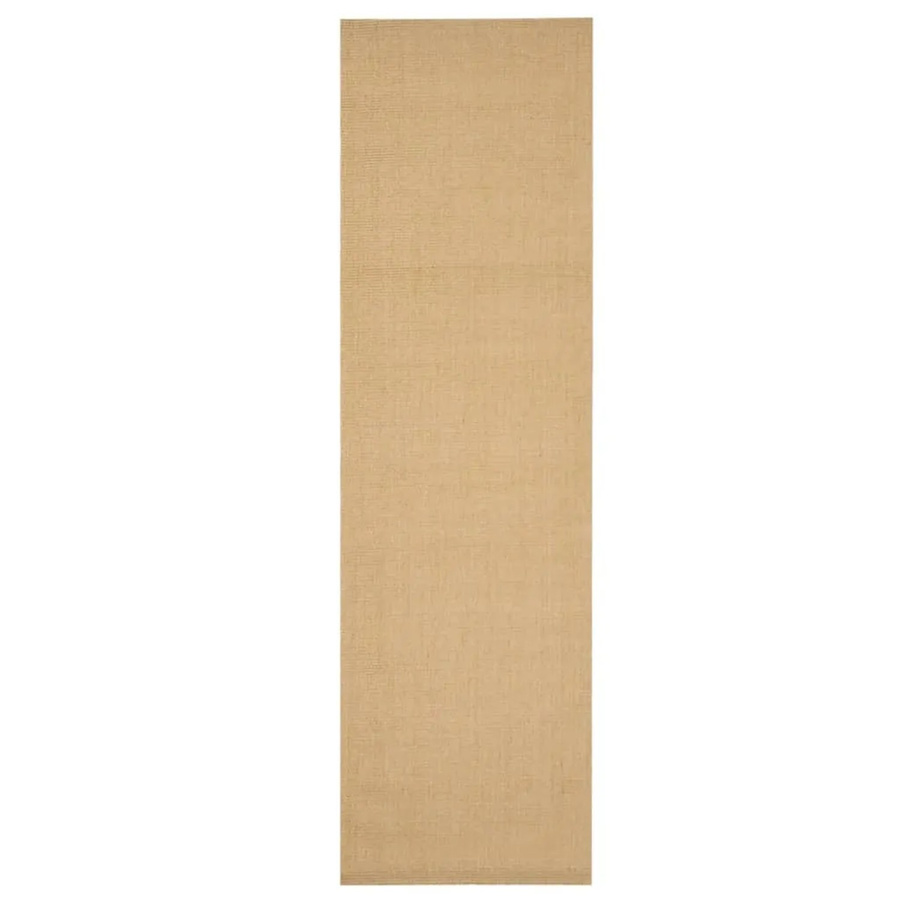 vidaXL Teppich aus Sisal in Beige und Braun, rechteckig, B/T: 100 x 350 cm - Bild 2