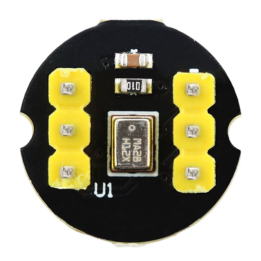 INMP441 Mikrofonmodul MEMS I2S-Schnittstelle Hochpräziser Energiesparender Sensor in Schwarz für ESP32 und Audioprojekte - Bild 2