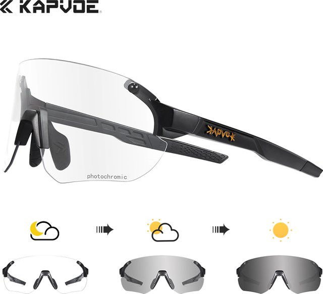 KAPVOE Sportsonnenbrille, UV400 - Bild 1