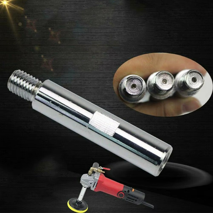 VIBRATITE 3-teiliges Drehverlängerungsachsen-Set mit 3-teiligem RO-Stützplatten-Set und M14-Gewinde für Winkelschleifer und Rotationspolierer zur Autodetailpolitur - Bild 3