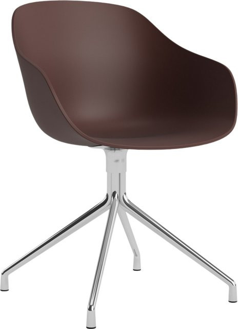HAY About A Chair AAC 220 mit Armlehnen in Purple aus Aluminium - Bild 1