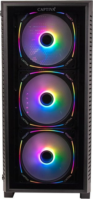 Captiva Highend Gaming PC R10-0033 in Schwarz - Bild 1