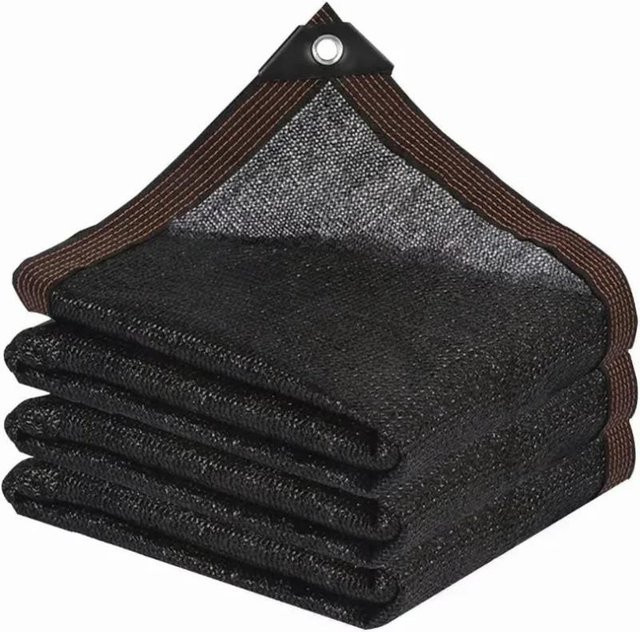 YWZT Home Depot Sonnenschutznetz Schwarz für Garten und Terrasse mit 85% Beschattung, B/T: 2 x 4 m - Bild 1