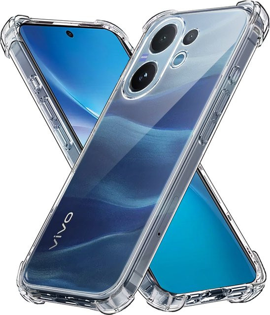 Transparente TPU Handyhülle für Vivo V70 FE V60 V50 V40 V30 V30e V29 V29e V27 V27e V25 V25e V23 V23e Lite V60e V40e - Bild 1