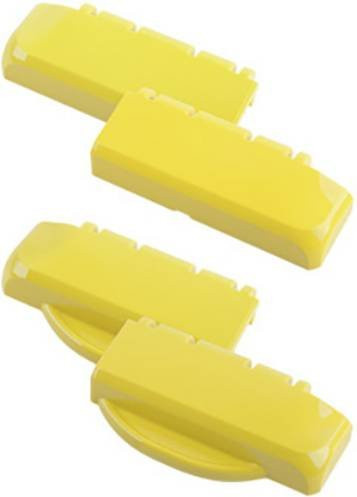 Bopla B SC HB ABS-1023 Scharnier aus Kunststoff in Verkehrsgelb, L x B x H: 100 x 27 x 48,3 mm - Bild 1