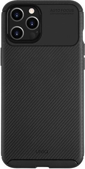 UNIQ Hexa Schutzhülle für iPhone 12 Pro Max in Schwarz/Mitternachtsschwarz - Bild 1