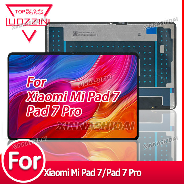 Xiaomi LCD Display mit Touchpanel Digitizer für Mi Pad 7 und Pad 7 Pro, 11,2 Zoll, Schwarz - Bild 1