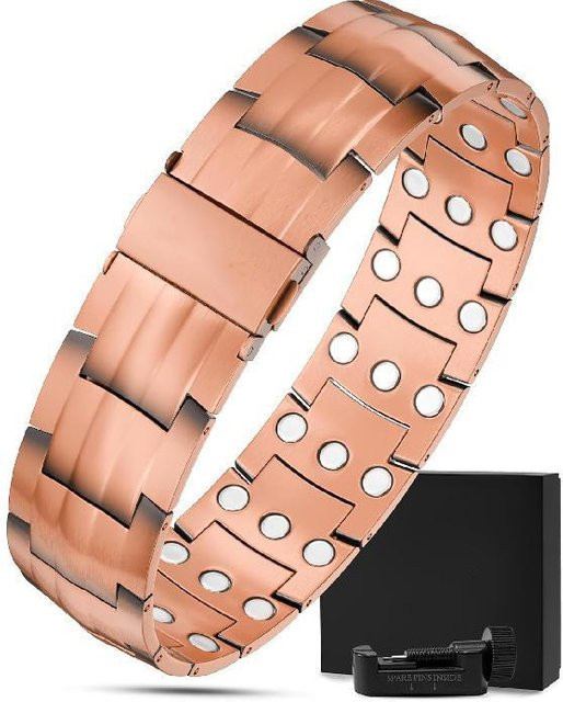 MagnetRX Kupferarmband, Herren, beige - Bild 1