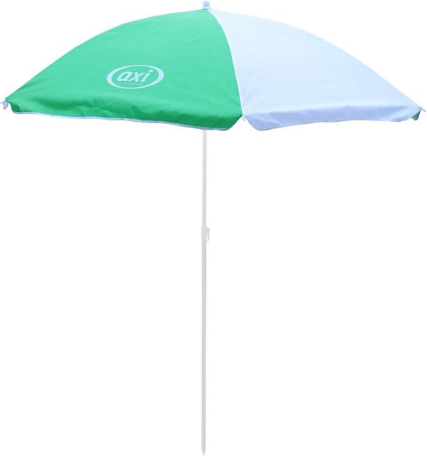 Axi Sonnenschirm Grün-Weiß Durchmesser: 125 cm - Bild 1