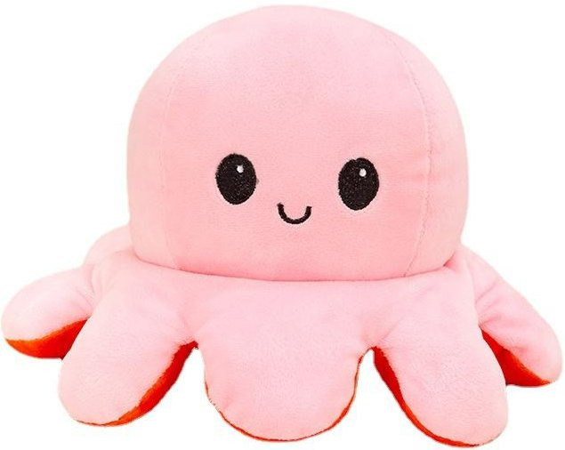 Joyful toys Flip Oktopus Puppe, Wendbarer Oktopus, Plüschtier, 90cm - Bild 1