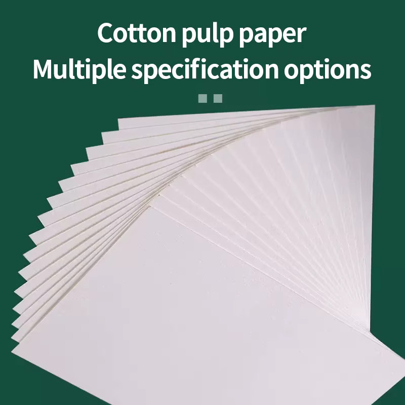 20 Blatt Aquarellpapier aus 100% Baumwolle für Künstler mit 200gsm und 300gsm Malpapier Set - Bild 3